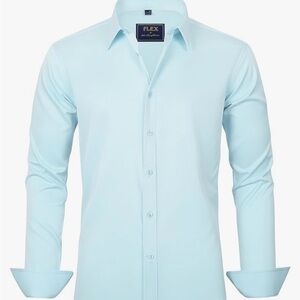 Men's Sky Blue Dress Shirt